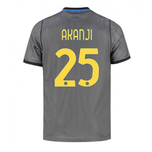 Inter Milan Manuel Akanji #25 Kolmaspaita 2026-27 Lyhythihainen